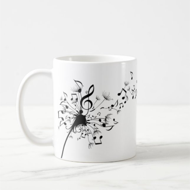 Musik in meiner Schale Tasse (Links)