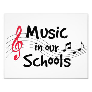 Musik in unseren Schulen anzeigen Fotodruck