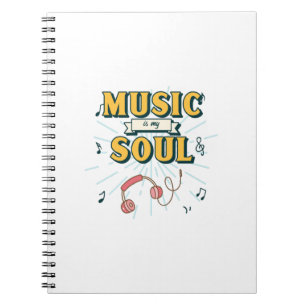Musik Is My Soul Notizblock
