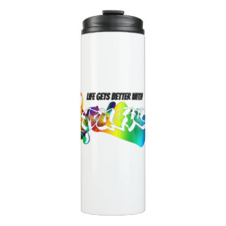 Musik ist besser thermosbecher