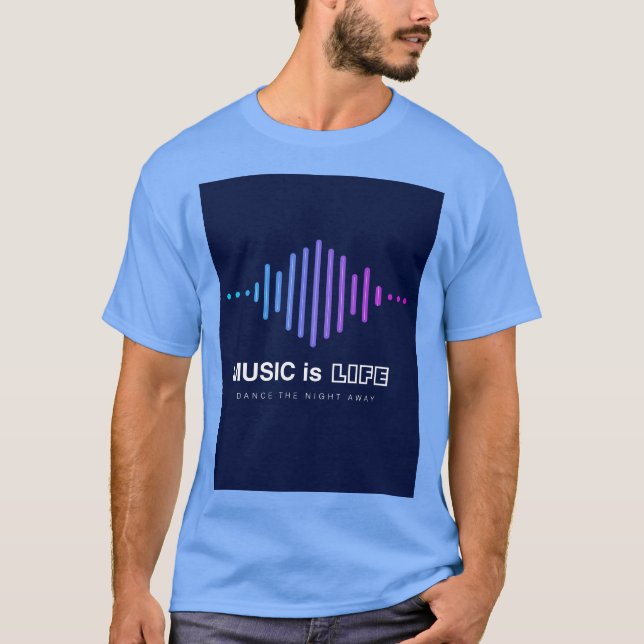 Musik ist das Leben T-Shirt (Vorderseite)