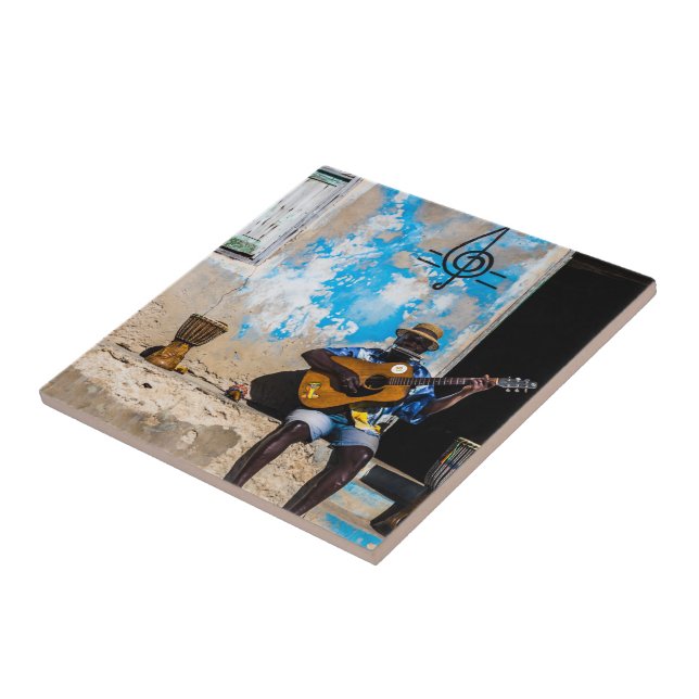 Musik ist die Medizin des Geistes Fliese (Seite)