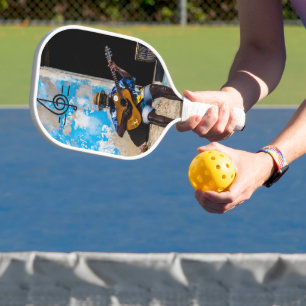 Musik ist die Medizin des Geistes Pickleball Schläger