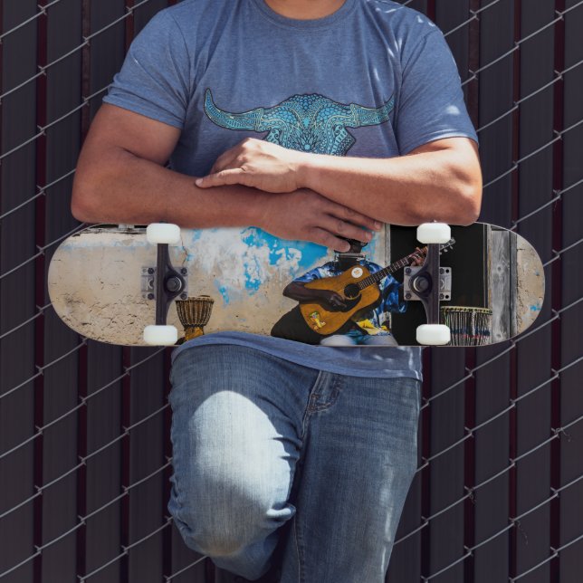 Musik ist die Medizin des Geistes Skateboard (Außenbereich 3)