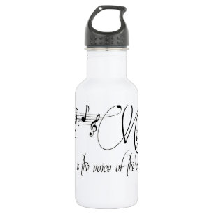 Musik ist die Stimme des Souls Trinkflasche