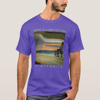Musik ist eine Reflexion des Ewigkeitsjungen T-Shirt