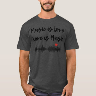 Musik ist Familie T-Shirt