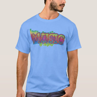 Musik ist Farbfreunde T-Shirt