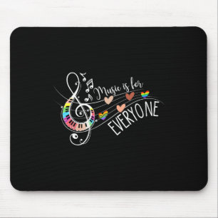 Musik ist für jeden lustigen Musiklehrer  Mousepad