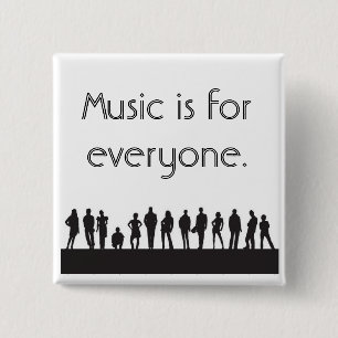 Musik ist für jeder button