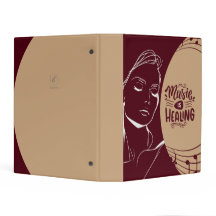 "Musik ist Heilung" Künstlerischer Binder