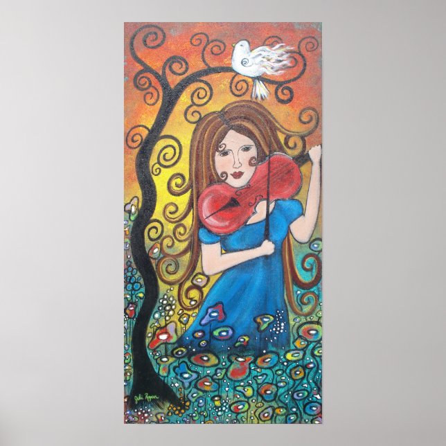 Musik ist in ihrem Soul Poster (Vorne)