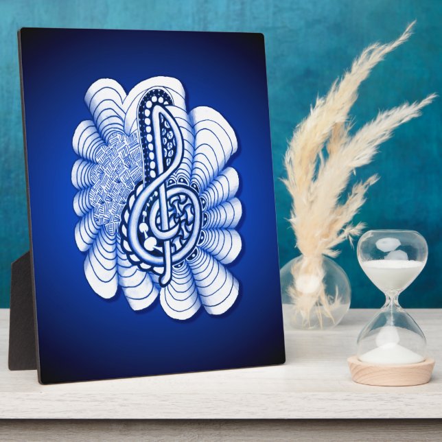 Musik ist Kunst Fotoplatte (Seite)