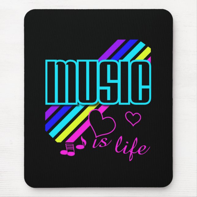 Musik ist Leben Mousepad (Vorne)