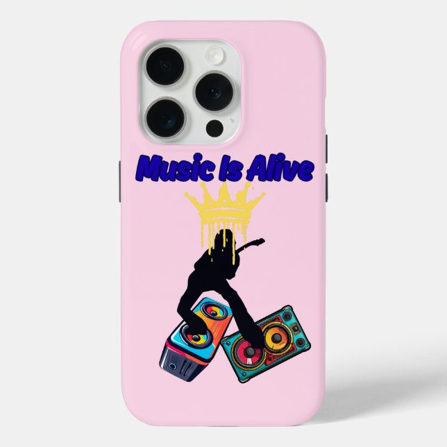 Musik ist lebendig Case-Mate iPhone hülle (Rückseite)