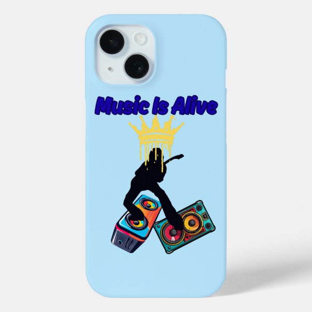 Musik ist lebendig Case-Mate iPhone hülle (Rückseite)