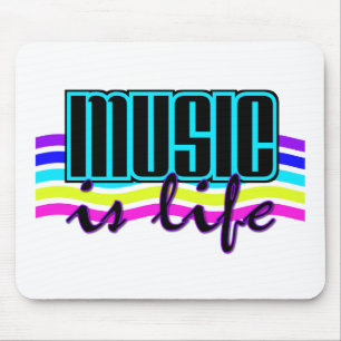 Musik ist Lebensmousepad Mousepad