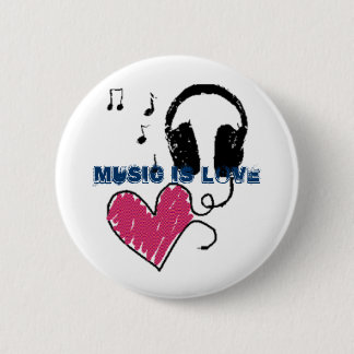 Musik ist Liebe Button