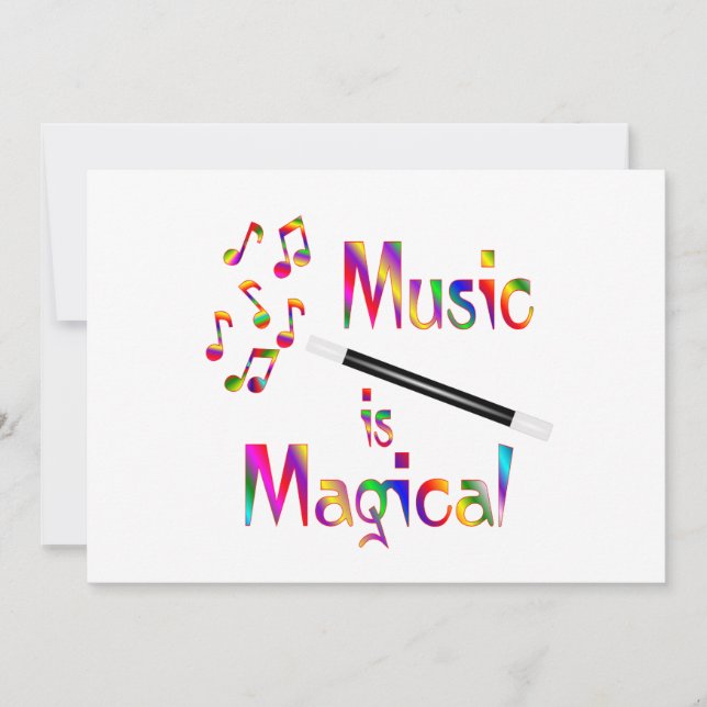Musik ist magisch (Vorderseite)