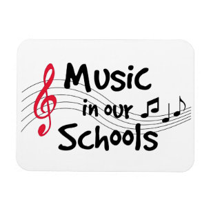 Musik ist magnetisch-flexibles Magnet