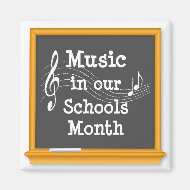 Musik ist magnetisch magnet (Vorne)