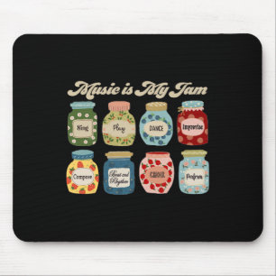 Musik ist mein Ding Musiklehrer Zurück zur Schule Mousepad
