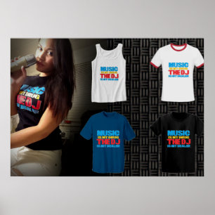 Musik ist mein Drogenposter Poster