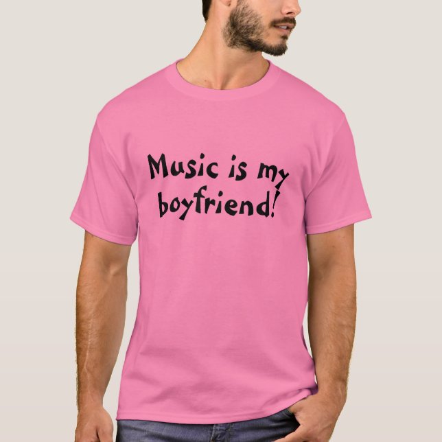 Musik ist mein Freund T-Shirt (Vorderseite)