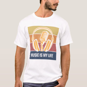 Musik ist mein Leben T-Shirt