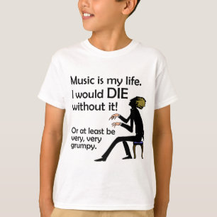 Musik ist mein Leben T-Shirt