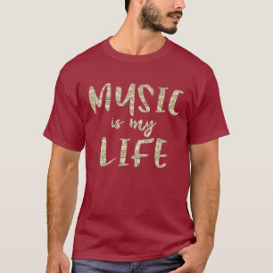 Musik ist mein Lebensangebot T-Shirt