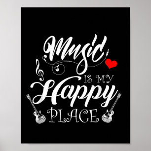 Musik ist mein Motivierend Lebensangebot a Poster