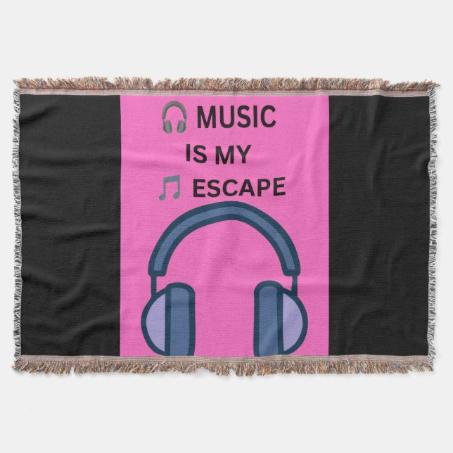🎧 MUSIK IST MEINE 🎵 FLUCHT DECKE (Vorderseite)