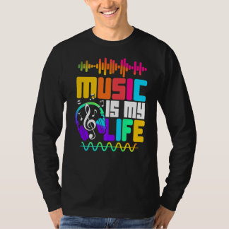 Musik ist meine lebensmusikalische Sängerin T-Shirt