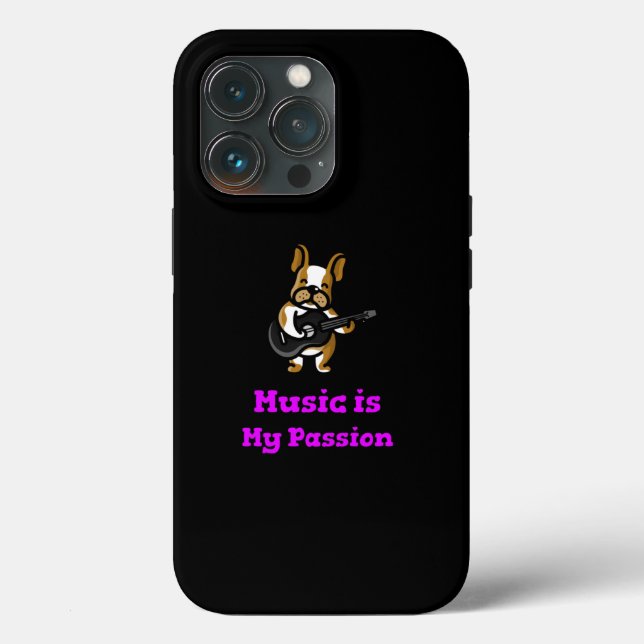 Musik ist meine Leidenschaft Case-Mate iPhone Hülle (Rückseite)