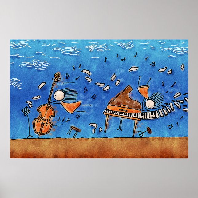 Musik ist Power Poster (Vorne)