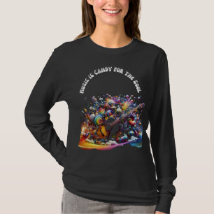 Musik ist Süßigkeiten für das Soul T-Shirt