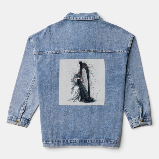 Musik Jeansjacke (Rückseite)