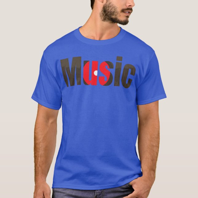 Musik Junge T-Shirt (Vorderseite)