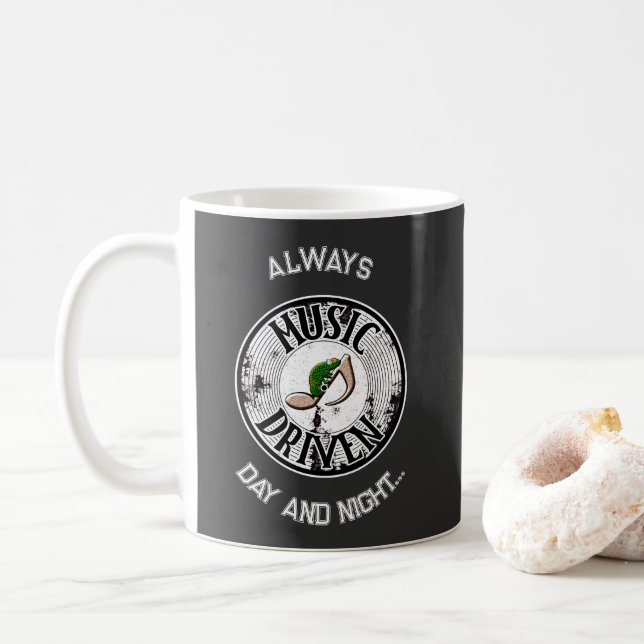Musik Kaffeetasse (Mit Donut)