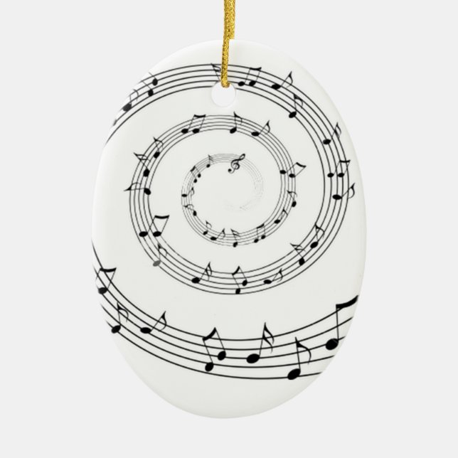 Musik Keramikornament (Vorne)