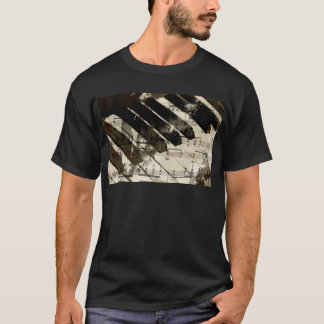 Musik, Klavierdekor (2).jpg T-Shirt