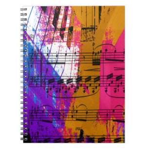 Musik, Klavierdekoration (12) Notizblock