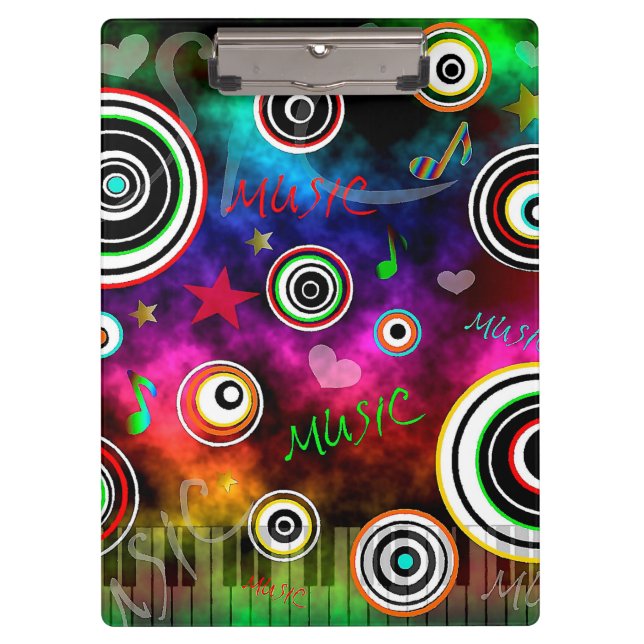 Musik Klemmbrett (Vorderseite)