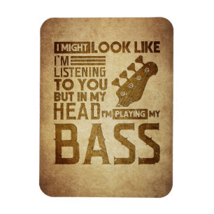 Musik Kunst, die ich Ihnen zuhöre Magnet