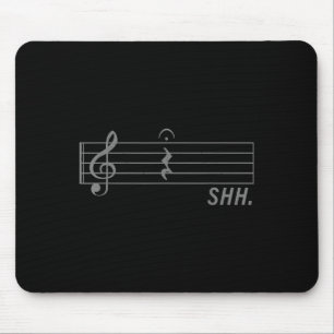 Musik Kunst für Männer Musikerin Musi Mousepad