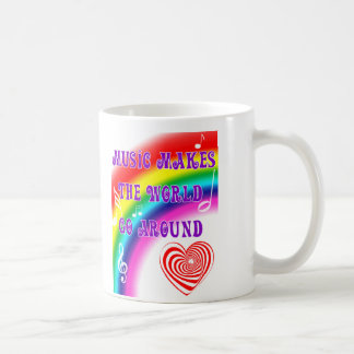 Musik lässt die Welt sich drehen Tasse