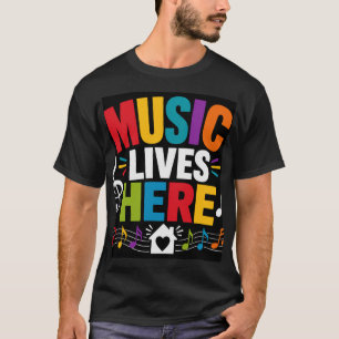 Musik lebt hier T-Shirt