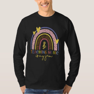 Musik lehren ist mein musikalischer Musiklehrer Ra T-Shirt