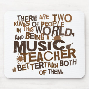 Musik-Lehrer-Geschenk Mousepad